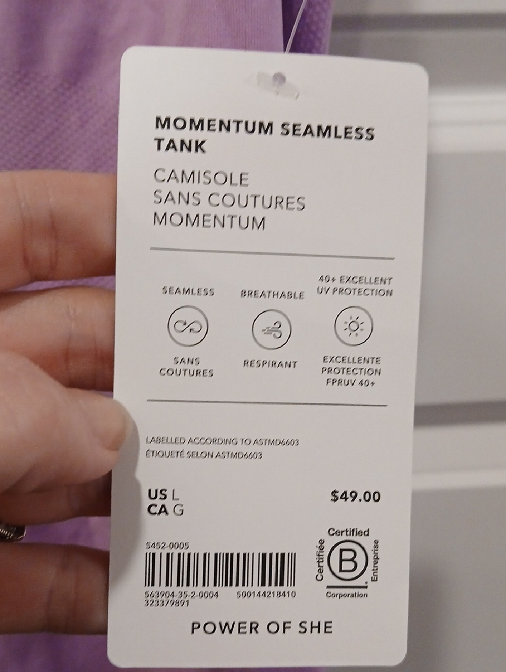 New Bundle Athleta Momentum Seamless Tank Size Large - Picture 2 of 7